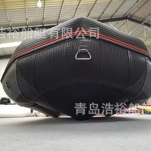 Canto船头防护船底全装 甲4.3米8人橡皮艇重型铝合金冲锋舟钓鱼船