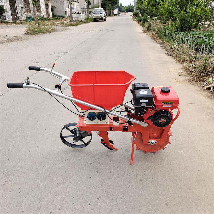 单行汽油玉米播种机 农用独轮播种施肥机 大豆玉米精播机