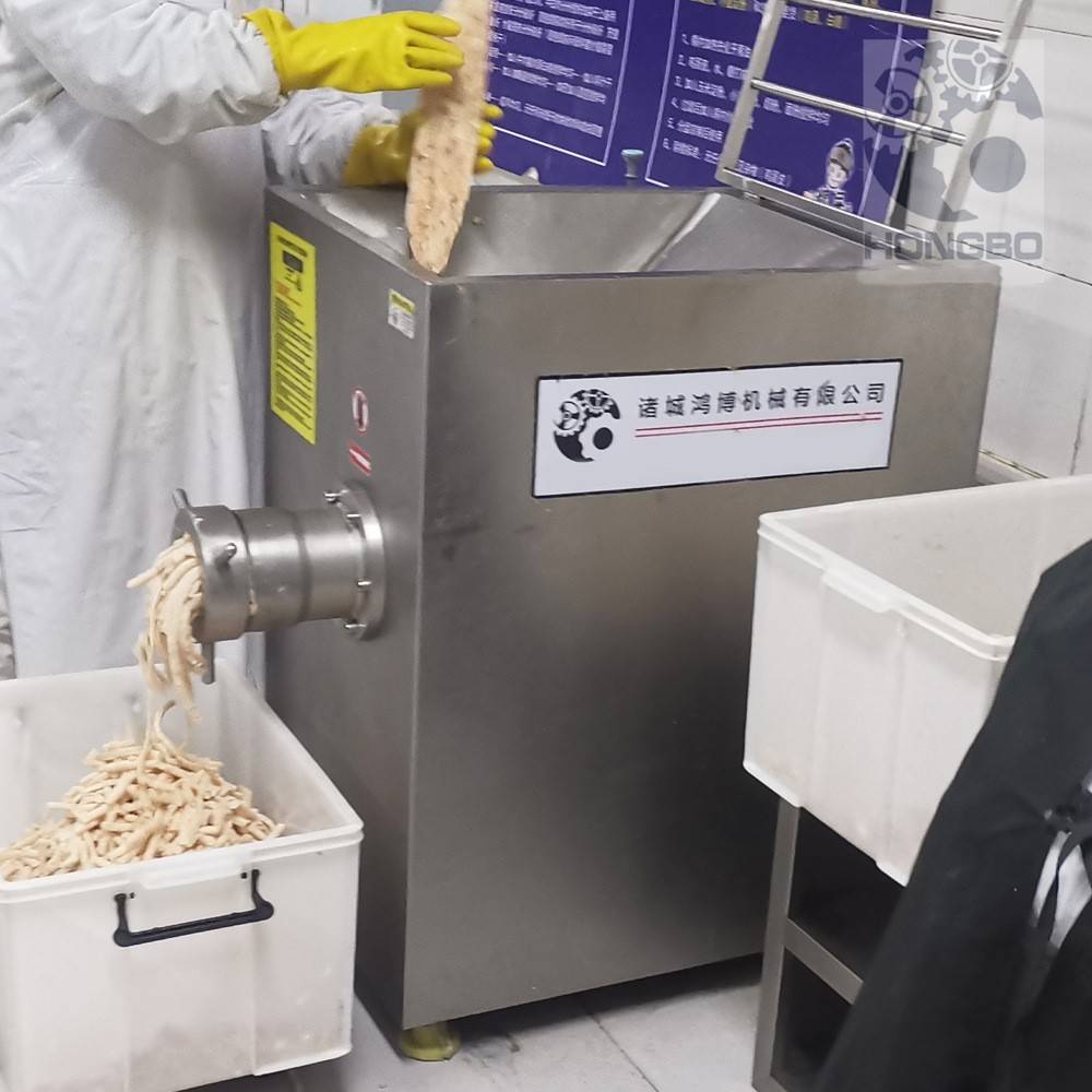 商用饲料生产绞肉机 猪骨粉碎设备 加强型绞切机现货