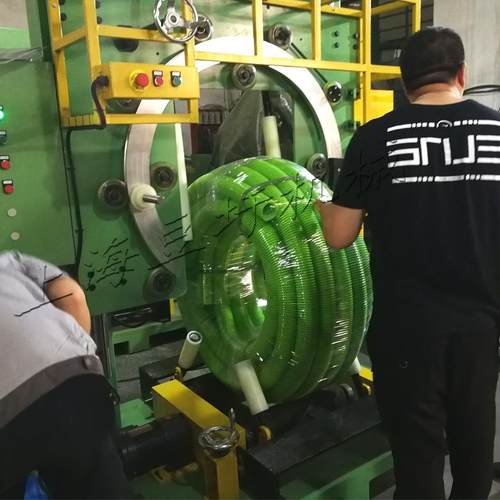 供应波纹管打包机 胶管缠绕包装机 自动波纹管包装机