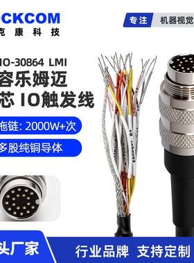 IO-30864乐姆迈LMIGocator传感器电源线19PinIO线缆301175工业级