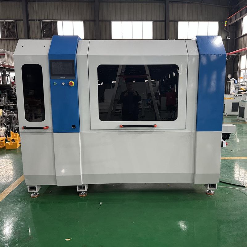 PD610CNC全自动三轴切铝机 伺服送料进刀 自动处理尾料切割机设备