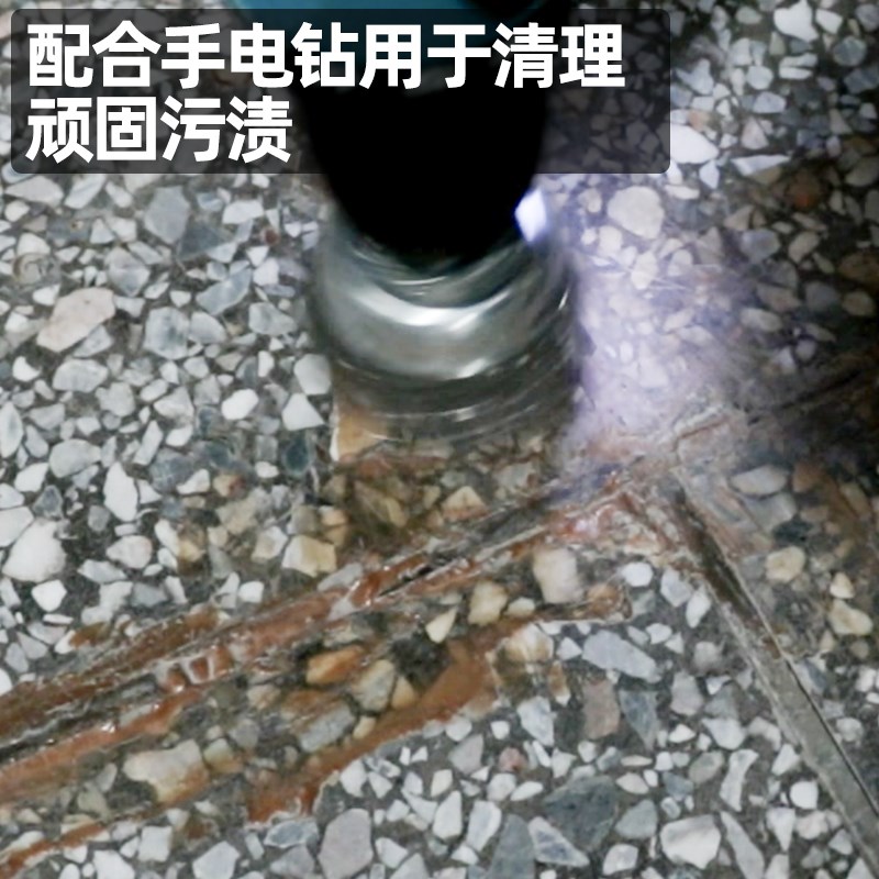 电钻钢丝a刷六角柄电动清洁刷碗型电磨头木工墙面打磨除锈抛光工