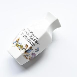 卧室客厅台面桌面可爱卡通家用插花摆件骨瓷日用陶瓷 小号花瓶欧式