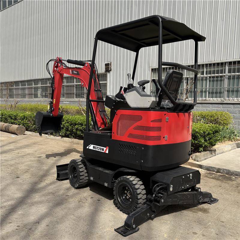 小型挖掘机农用工程微挖钩机迷你微型破碎20小挖机果园家用挖土机