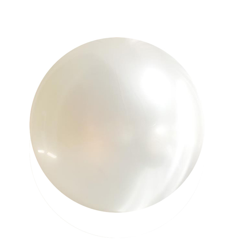 亮面装饰球一体成型圆型塑v料球耶诞球吊饰巨型空心银色墨绿展示