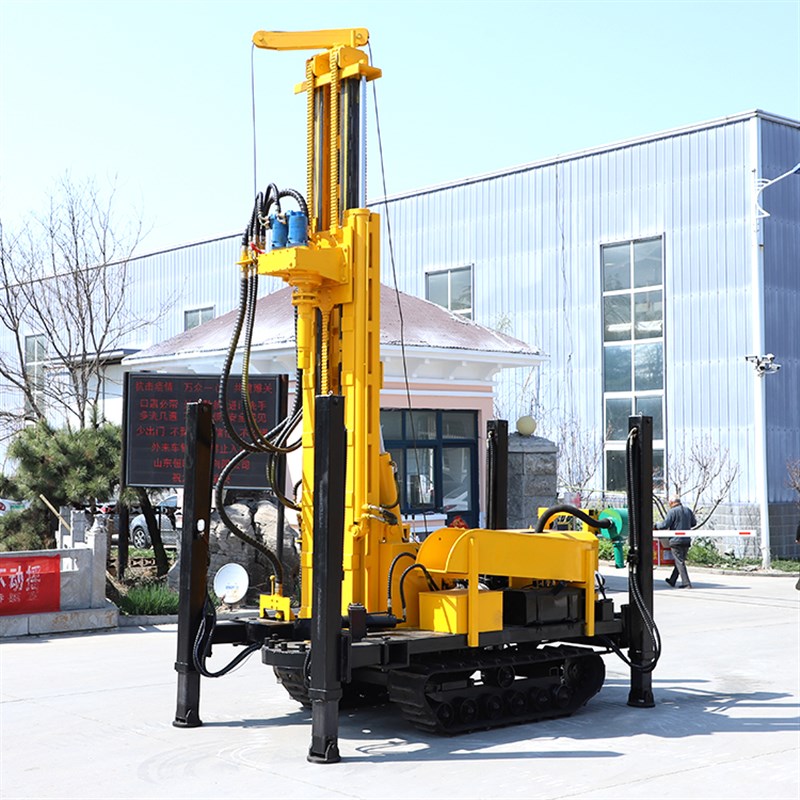 打井设备钻井机气动o钻机  水气两用家用取芯地质勘探潜孔