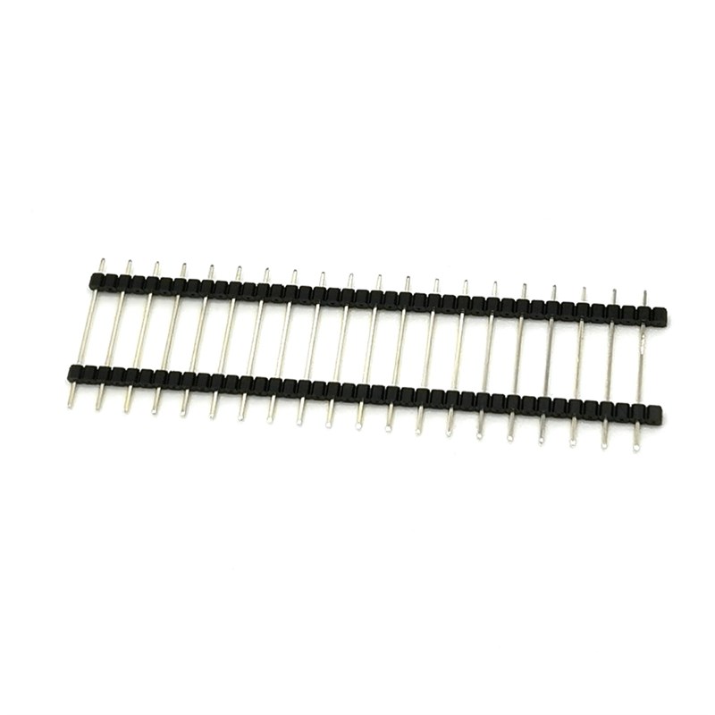 2.0mm 针长23.0 双塑排针 单排 2.0间G距 4.0间距 2.54mm5.0间距