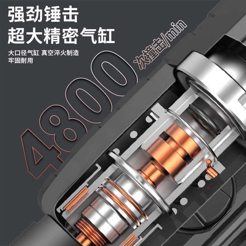 家用充电冲击钻轻型电锤两用多功F能电动冲击钻打混凝土螺丝刀