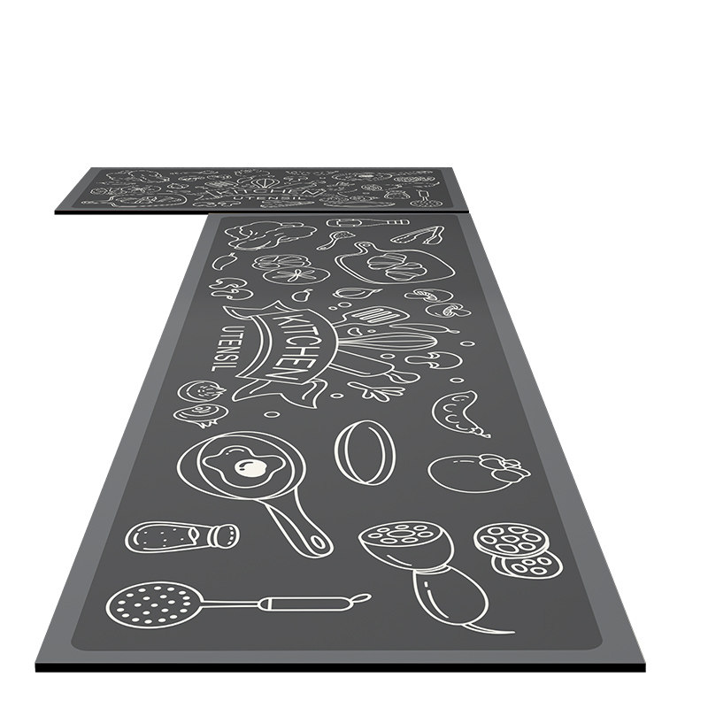 高级感厨房地垫硅藻泥吸水吸油免洗门垫防水防油防滑脚.垫耐脏地,居家布艺,厨房地垫,淘宝优惠券,粉丝福利购,淘宝优惠卷