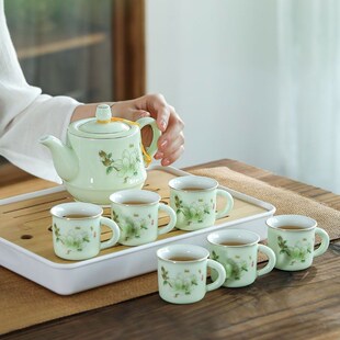 泡茶壶陶瓷过滤i大号容量带内网胆家用单壶冲茶器功夫茶具杯子套