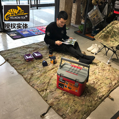 赫利肯户外保暖棉衣斗篷