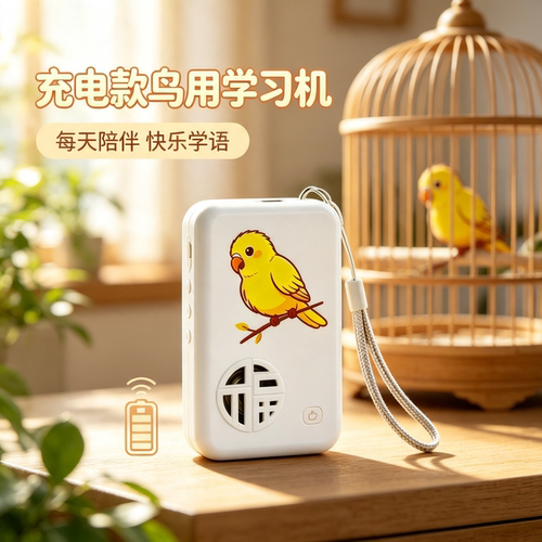 宠帮仕小型鹦鹉学说话复读器