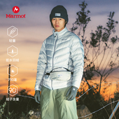 MARMOT土拨鼠750FP AbleDown男女同款 艾博羽绒服户外保暖防泼夹克