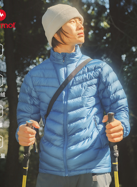 MARMOT土拨鼠1000FP鹅绒男女同款战神羽绒服夹克AresDownSweater