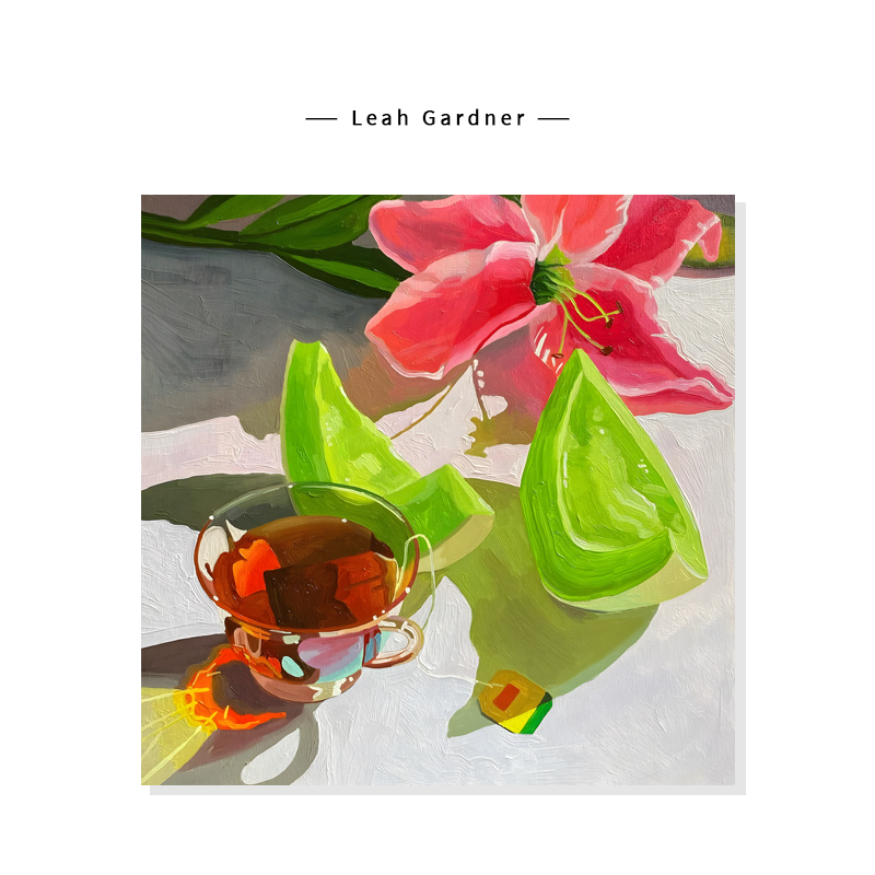 【Leah Gardner】清新治愈系静物简约通透感复刻艺术装饰挂画芯