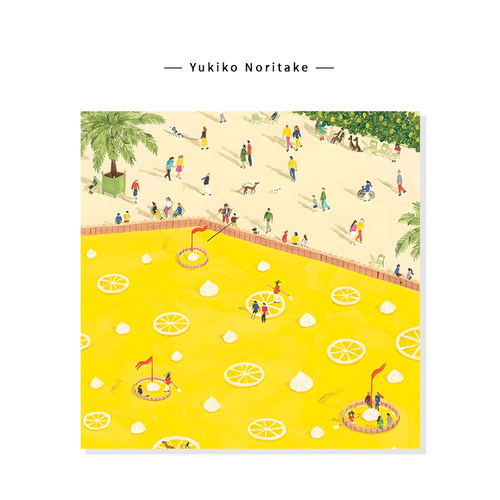 【Yukiko Noritake】法式浪漫建筑插画治愈梦幻ins艺术复刻挂画芯