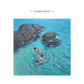 饰挂画芯 海洋风景插画蓝色系治愈游泳复刻艺术装 Gordon Hunt