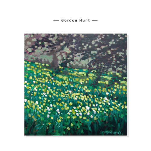 【Kimura Naohiro】小众绿色花卉插画治愈树荫花海艺术复刻挂画芯