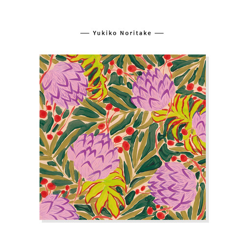 【Yukiko Noritake】法式中古花卉插画复古治愈ins艺术复刻挂画芯