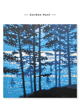 【Gordon Hunt】一帆风顺海洋风景插画蓝色系复刻艺术装饰挂画芯