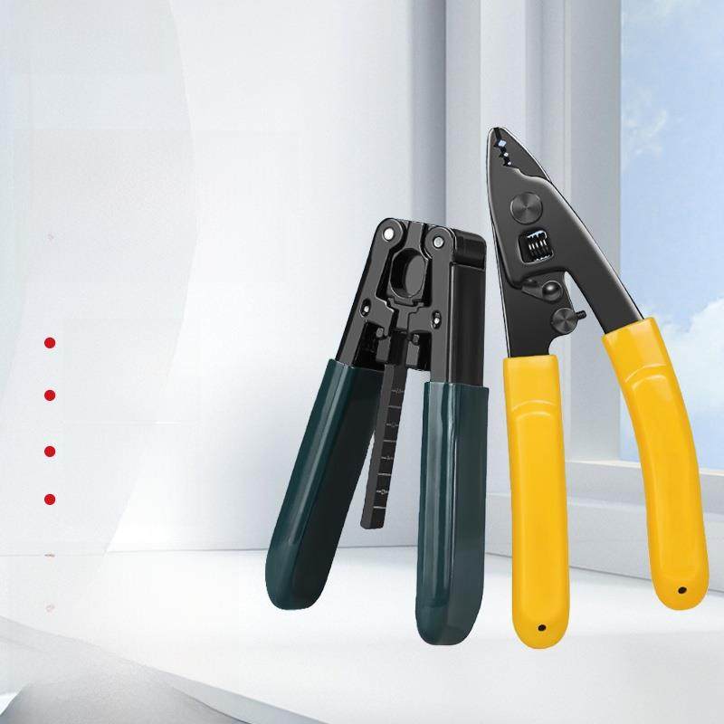 采购产品三口光纤剥线钳，皮缆光缆剥线钳，熔炼机，配套冷连接工具，优质弥勒钳