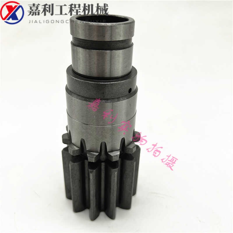 挖掘机微挖回转大立轴太阳齿临工16威克17徐工15 1V7旋转马达立轴