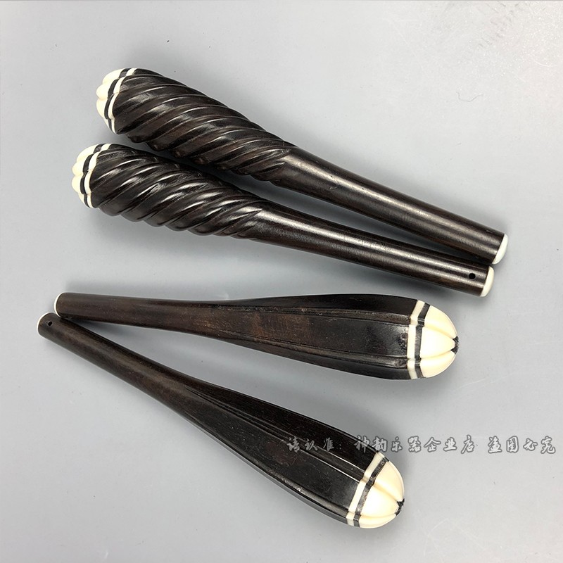 二胡轴子螺旋轸子二胡配件琴轴麻z花六角琴轴专业二胡琴轴 1对包