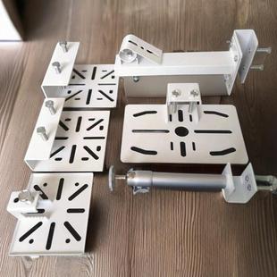 工字钢监控支架吊装摄像机鸭嘴一体支架槽钢免打孔夹板球机支架04