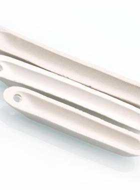 陶瓷方船45*22 60*30 120*60mm实验燃烧船灰色上菜盘72 88 97矩形船