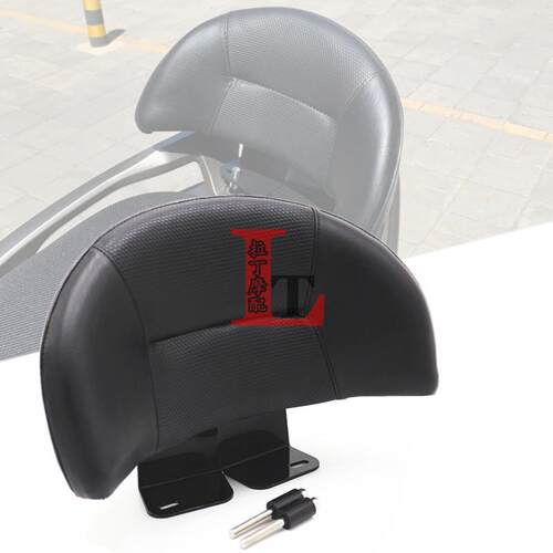 适用光阳赛艇400 CT250/300 S250/350改装加厚加大乘客后靠背坐包