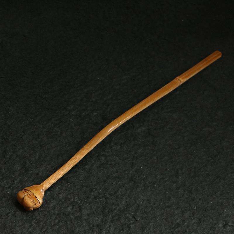 存放十年以上玉竹老料纯手工精工雕刻打磨精磨精磨如意摆件把玩竹