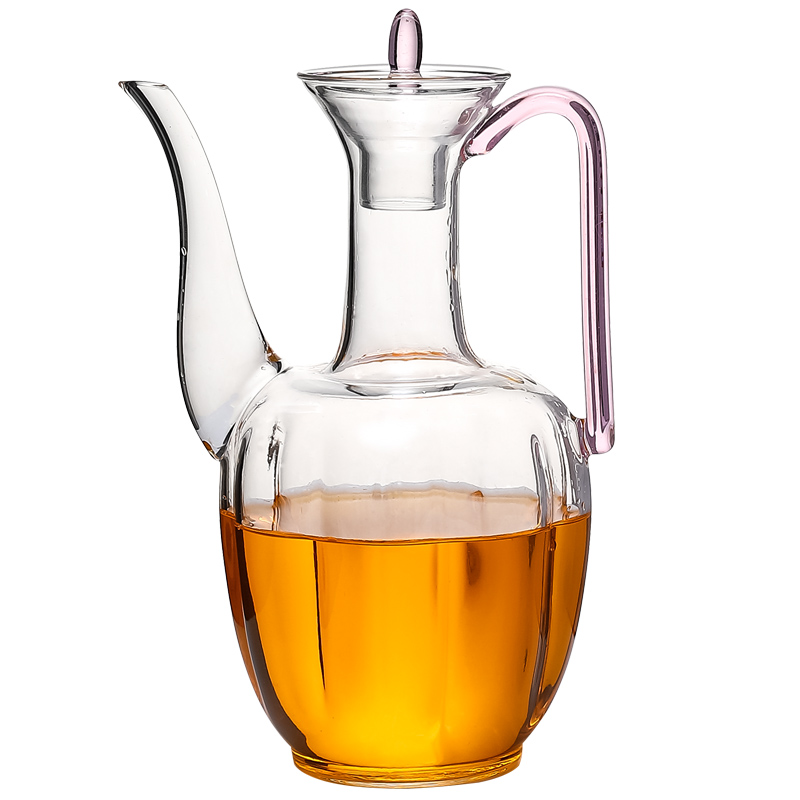 玻璃执壶仿宋f贵妃耐热泡茶器茶壶泡绿茶专用茶具烧水水壶单壶宋