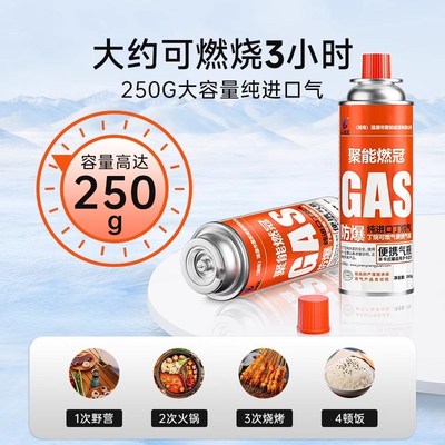 卡式炉气罐便携气瓶户外气罐进口D液化燃气丁烷气体家用小型新款