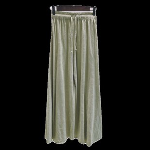 民族舞练功裤 小众设计款 现D代舞阔腿裤 棉宽松舞蹈裤 演出 男女同款