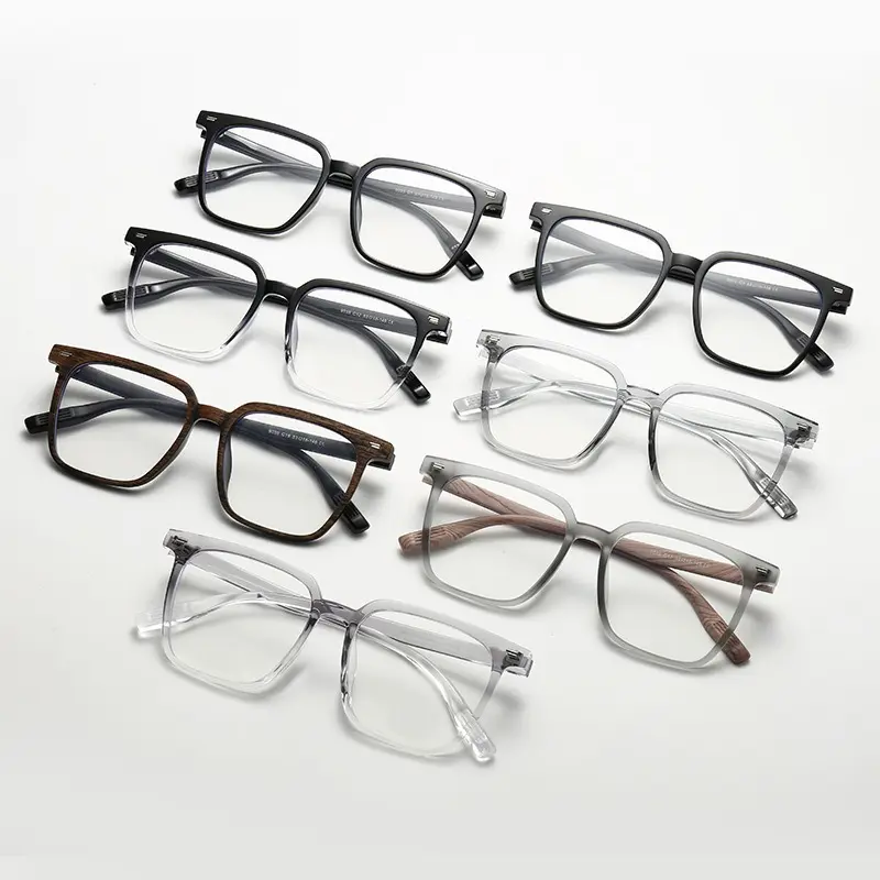 复古仿木纹眼镜框男近视网上可配有度数全框tr90超轻眼睛框镜架女