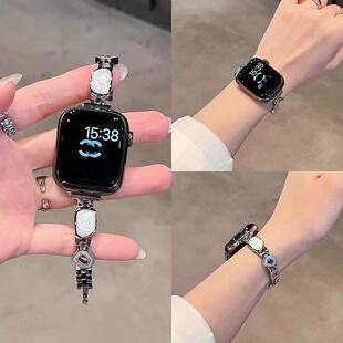 适用iQOO手表带vivowatchgt2高级感watch5金风鎏金金属GT2腕带