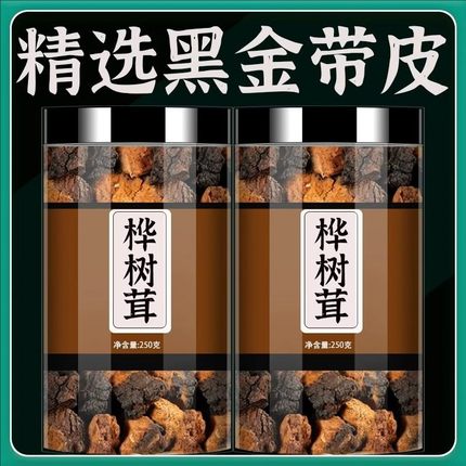 桦树茸俄罗斯进口旗舰店野生正品白桦树茸长白山华树茸颗粒的功效