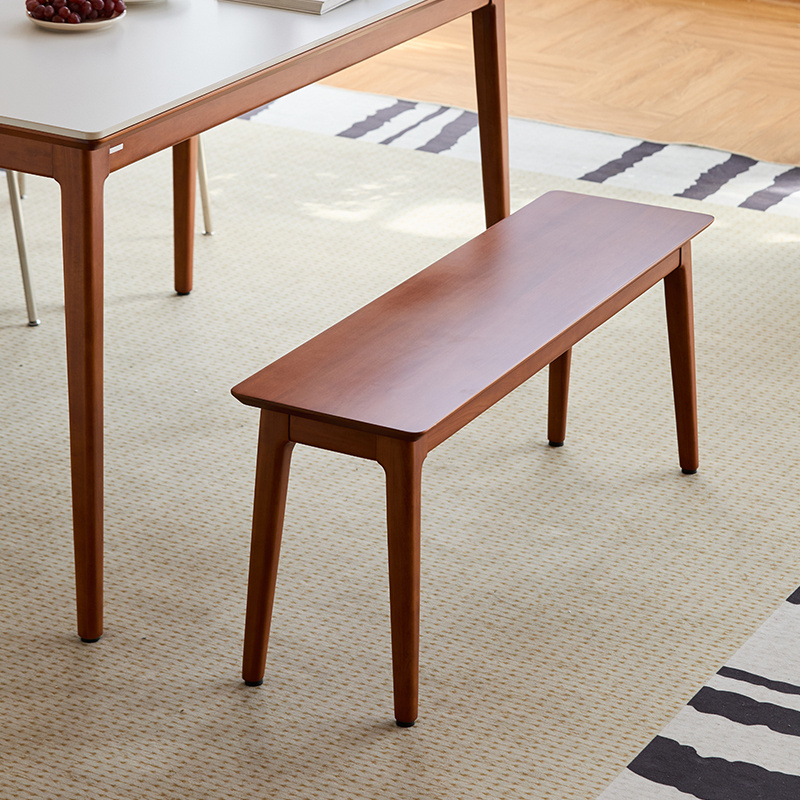 出乎生活长条板凳卧室床尾凳