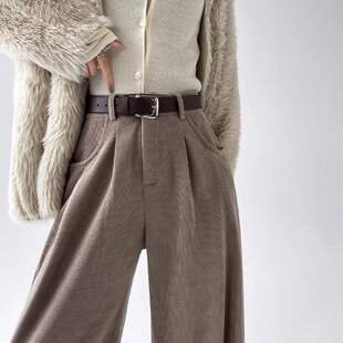 批发外贸清仓新品便宜专柜撤回后妈裤2025新款黑色休闲裤子女款