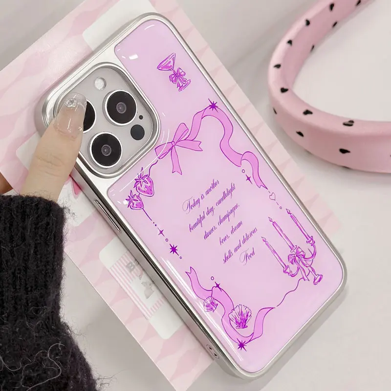 知泰iphone1416电镀银边滴胶15适用13proins风p70