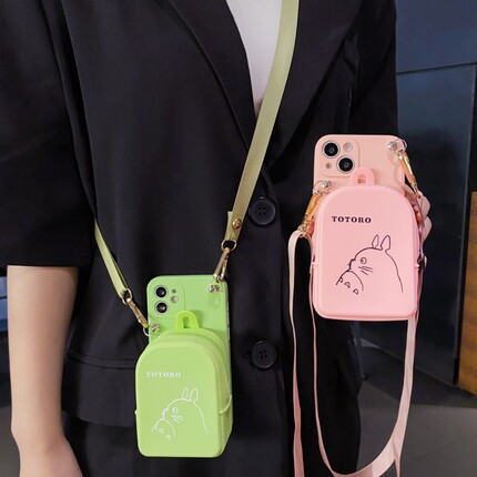 适用OPPO Reno14Pro手机壳reno14可插卡Reno12硅胶13se零钱包11F小香风7/6se卡通9/8装口红10pro耳机防摔创意