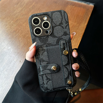 适用小米POCOF6PRO手机壳F6腕带F5Pro插卡套F5支架F4Gt手绳F3商务F2Pro零钱包F1轻奢f2时尚创意防摔保护套