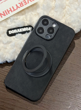 坎宁安适用于iQOO5Pro手机壳U3X旋转U5支架Z1x折叠式Neo855羊巴皮Neo商务U5S轻奢5se简约neo3定制U5e保护套