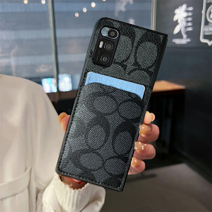 适用三星Fold6手机壳折叠屏Fold5皮质4插卡套GalaxyFold7可装卡W25可以放护身符的手机壳小众便携W24时尚防摔