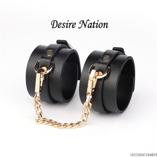 狗&玩具皮革手铐和镣铐可调节夫妇Cosplay魔术道具