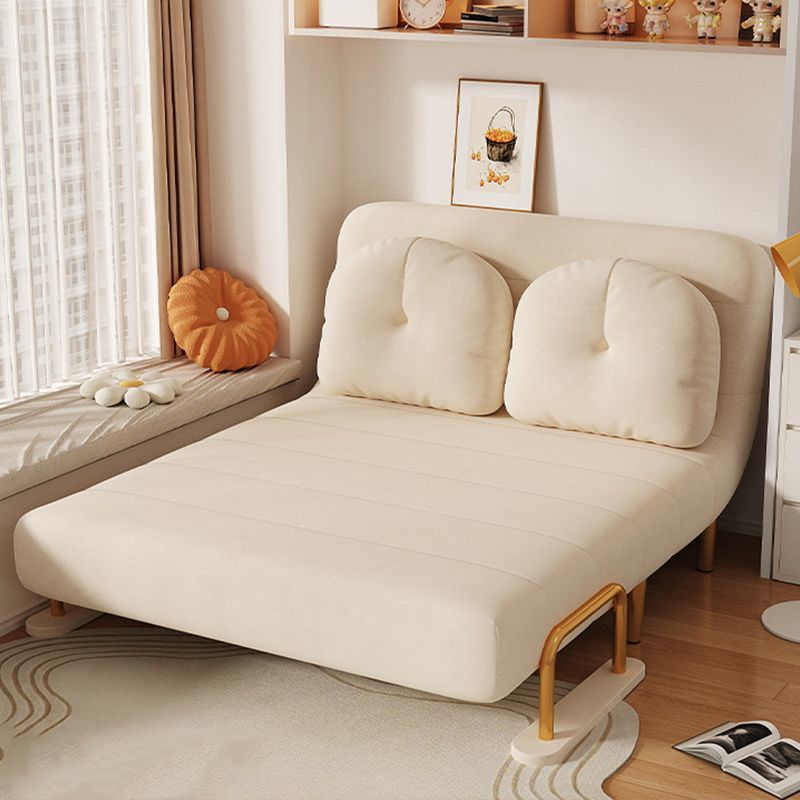 折叠沙发床家用客厅小户型多功能沙发出租房网红奶油风云朵小沙发