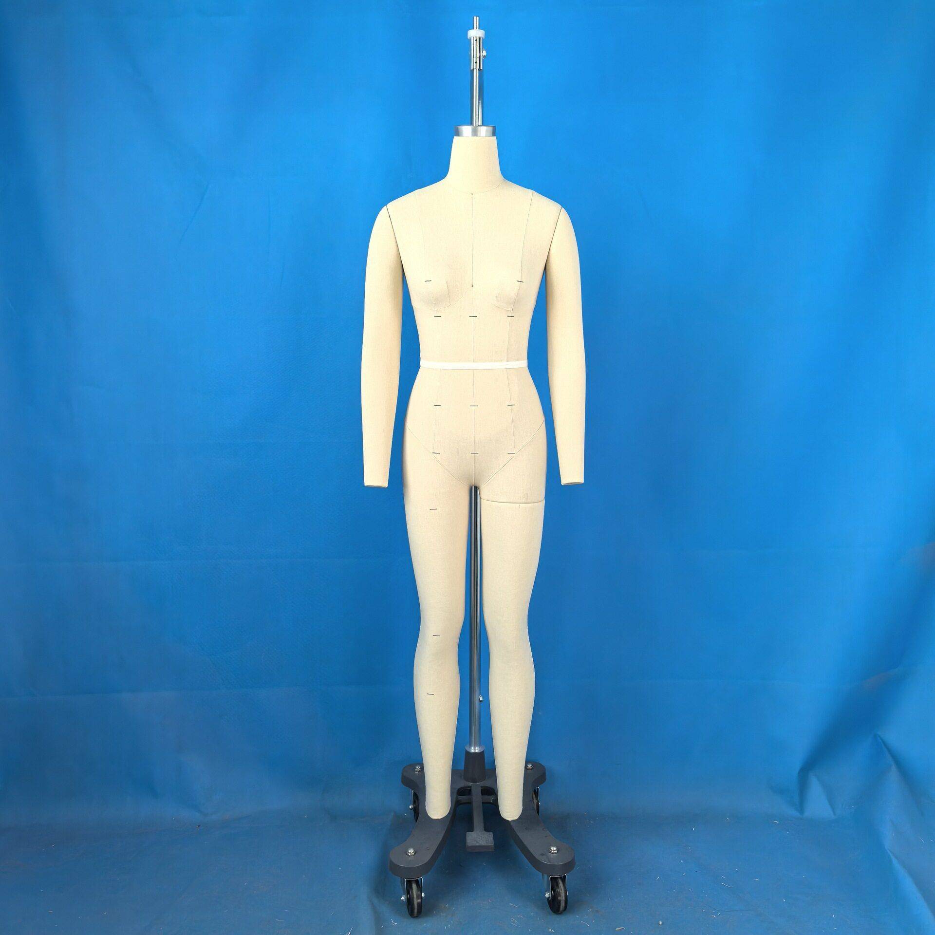 国标人台立体裁剪可调节肩膀模特女服装设计人体模型插针模特展示