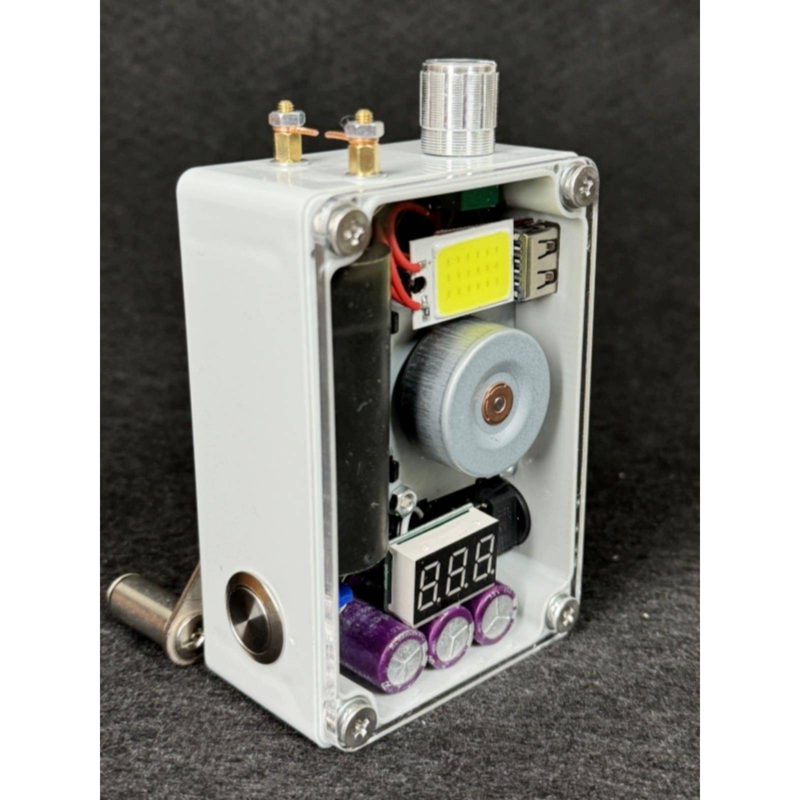 手摇发电机小型便携照明家用应急备用手机充电usb户外点火荒野5v