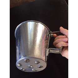 漏斗漏勺做高明濑粉专用手工制作工具神器漏斗粉面专用5孔7孔随机